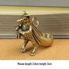 Year of the Rabbit 3D Zodiac Keychain Pendant - Dragon, Tiger, Snake, Horse Car Accessory