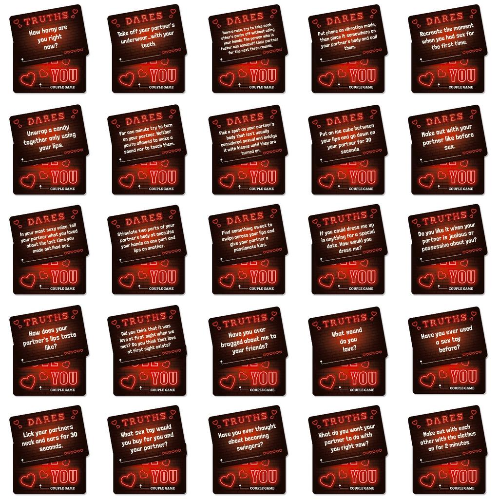 Super Fun Games For Couples - Relationship Conversation Game Cards | Meaningful Relationship Game Cards | Great For Couples, Vacation