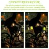 Xiaomi 20PCS Double-sided Reflective Pendant Set Vest Shape Night Reflective Key Chain Accessories Backpack Pendant