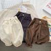 Boy Children's Spring Fall Kids Trousers Corduroy Boys Pants Baby Girls Outfit Clothes