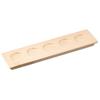 Yamako Sake Tasting Tray, 5-Hole, 16249, Plain Wood, PKKA602