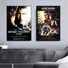 Ретро Фильм Бегущий по лезвию(1982) Классический научно-фантастический постер фильма Холст Живопись Настенное искусство Картины Винтажный Дом Клуб Кино Декор Подарок