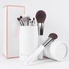 Professional 9Pcs Makeup Brush Set, Foundation Blending Concealer Blush Eyeshadow Contour Powder Brush with Travel Case