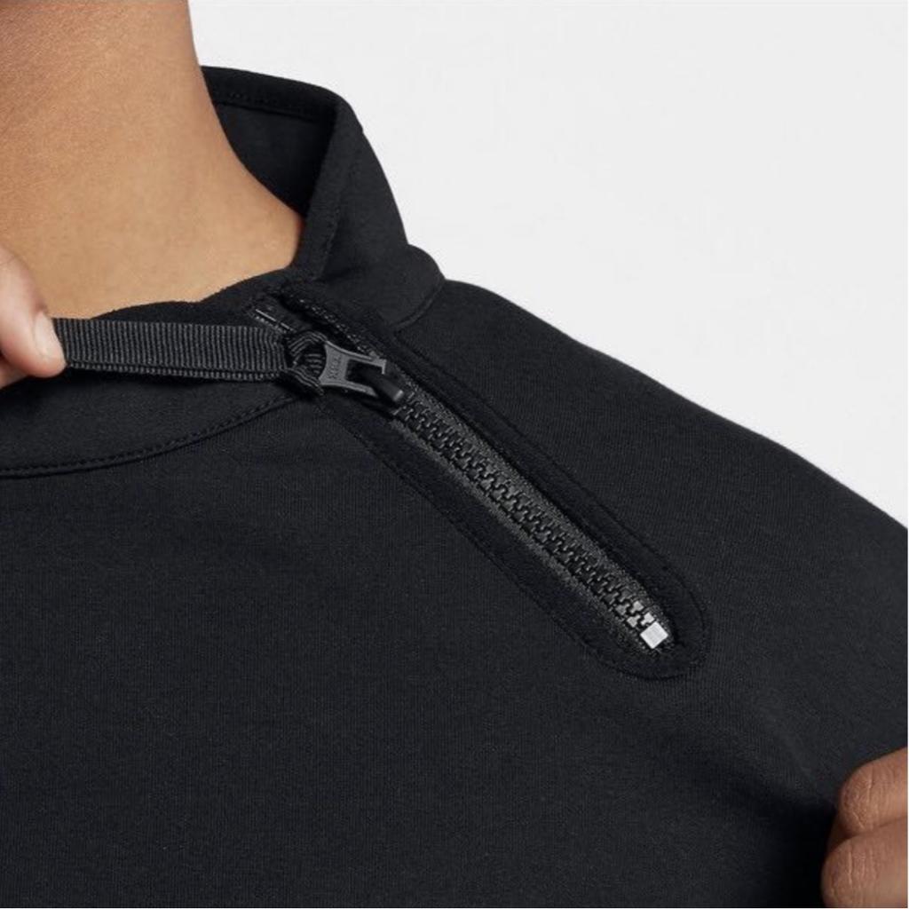 Nike SS23 Sports Lifestyle Collection Однотонная толстовка с длинным рукавом Женская толстовка черного цвета 914469-010