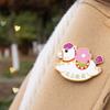 Cartoon Animal Brooch Zinc Zinc Zinc Alloy Steed Brooch Exquisite Pony Badge Pins  Backpack Decoration