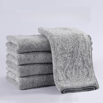 Салфетки с защелкивающимися краями из бамбукового угля, утолщенные впитывающие антипригарные полотенца для посуды, тонковолокнистые кухонные полотенца для уборки, полотенца для мытья посуды