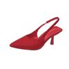 Ladies High Heels Summer New Pointed Toe Sexy Stiletto Women's Shoes Outdoor Fashion Pumps Party Dress Green Sandals 42 43