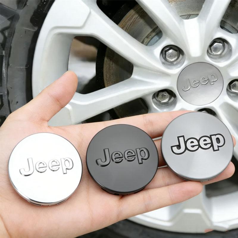 CLW1 56/64mm Car Wheel Center Hubcaps Cover Badge Accessories for Jeep Patriot Tj Compass Liberty Renegade Grand Cherokee Commander