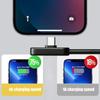 100 Вт Быстрая зарядка Type-C Прямой угол Кабель данных Силиконовый USB A на C Провод для Samsung Xiaomi POCO Huawei Honor Android