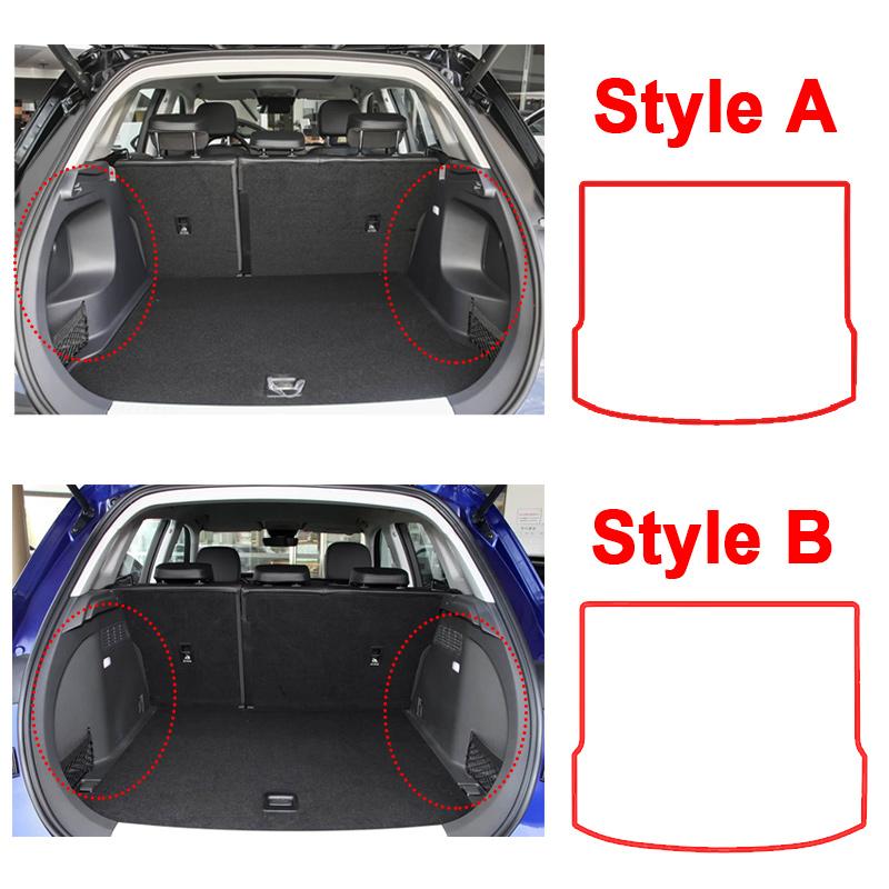 For Hongqi HS5 2019~2026 Leather Car Trunk Mat Anti-dirty Cargo Storage Pad Cushion Boot Carpet Rug Auto Interior Accessories