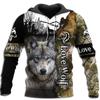 New Spring Autumn Fashion Men's Hoodie 3D Wolf Print Sweatshirt Funny Brand Design Hoodie Harajuku Streetwear Tops Activewear