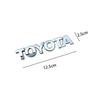 ACH1   3D Rear Trunk Emblem for Toyota RAV4 Corolla Camry Prado GT86 Crown REIZ CHR Avalon Hilux Tacoma Car Logo Car Accessories
