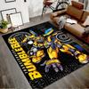 1pc Bumblebee5 Design Printed Area Rug Carpet for Bedroom Living Room Home Decor Rugs Mat Non Slip Mat Rug for Bedside