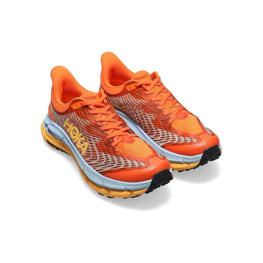 HOKA One One Mafate Speed 4 Тканевая Амортизация Скользкая Устойчивость К Истиранию Дышащая Легкая 1129930-PBSSN