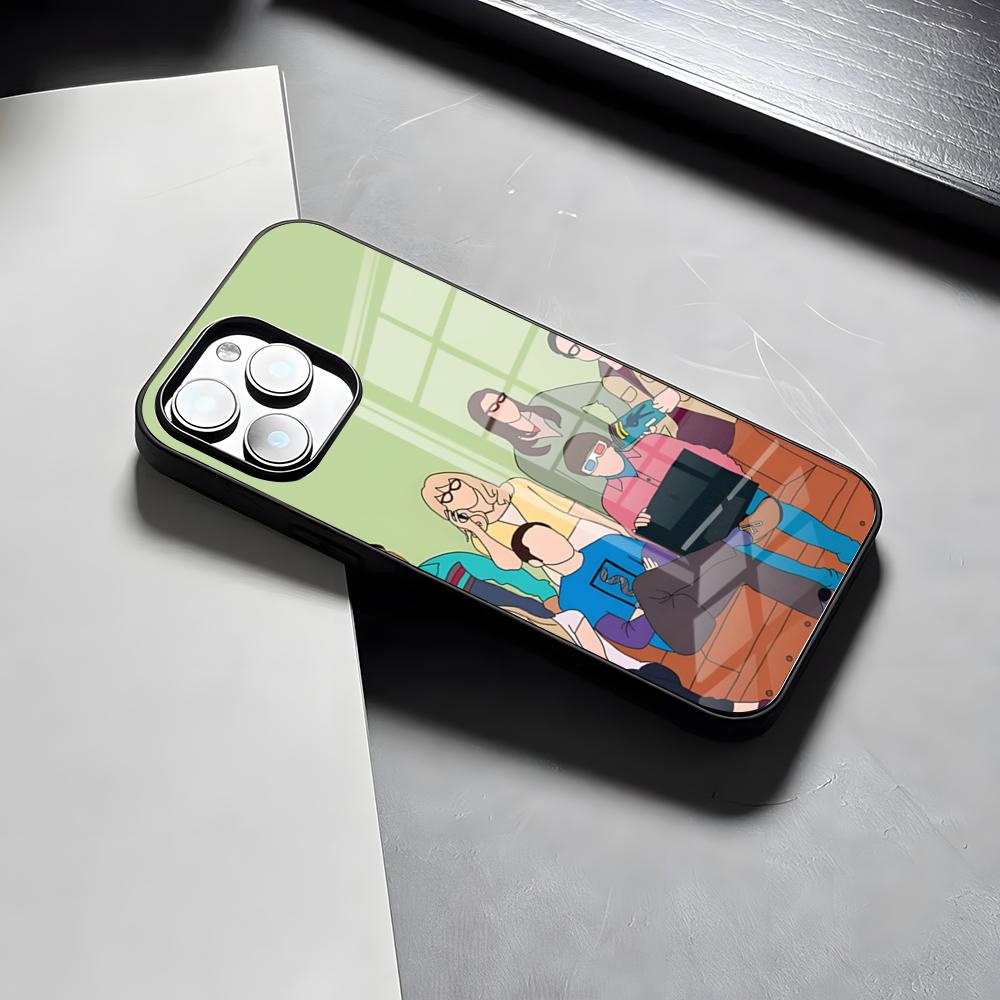 The Big Bang Theory Phone Case For IPhone 17 Pro Max 15 Pro 16 14 Plus 12 13 Mini 11 Pro Shockproof Glass Cover
