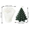 Stacked Leaves Santa Tree Resin Mould Bubble Stripe Plant Candle Soap Silicone Mold Pine Cones Christmas Gifts Party Cake Decor