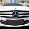 For Mercedes Benz Car Accessories Front Hood Grille Emblem Cover Auto Decoration Sticker for Mercedes Benz W204 W176 W212 A C E