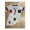 Ronaldo Portugal Number 7 White