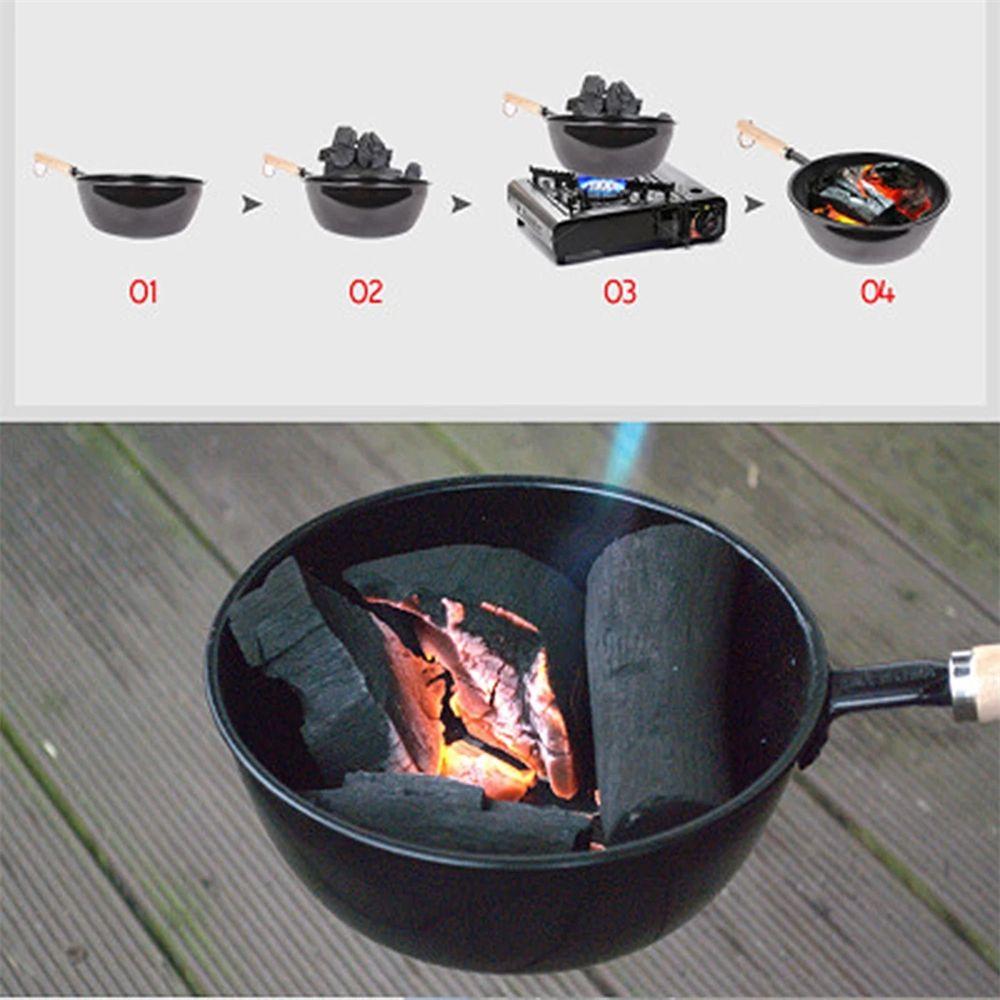 Camping Outdoor Hiking Barbecue Charcoal Fire Outdoor Stove Chimney Starter Charcoal Grill Tool