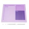 Dry Erase Planner Board Acrylic Desktop Calendar To Do List Schedule Board with Stand for Office