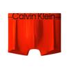 4D Support Series Waist Letter Print Seamless Lift Anti-Chafing Boxer Shorts Men Underwear Vibrant-Orange NB3031-3CI