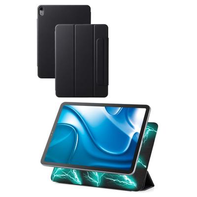 Elecom Чехол для iPad Air 11 дюймов (M2) Модель 2024 года, iPad Air 5-го и 4-го поколений, легкий, тонкий, магнитная адсорбция, 2 регулируемых угла, черный TBWA