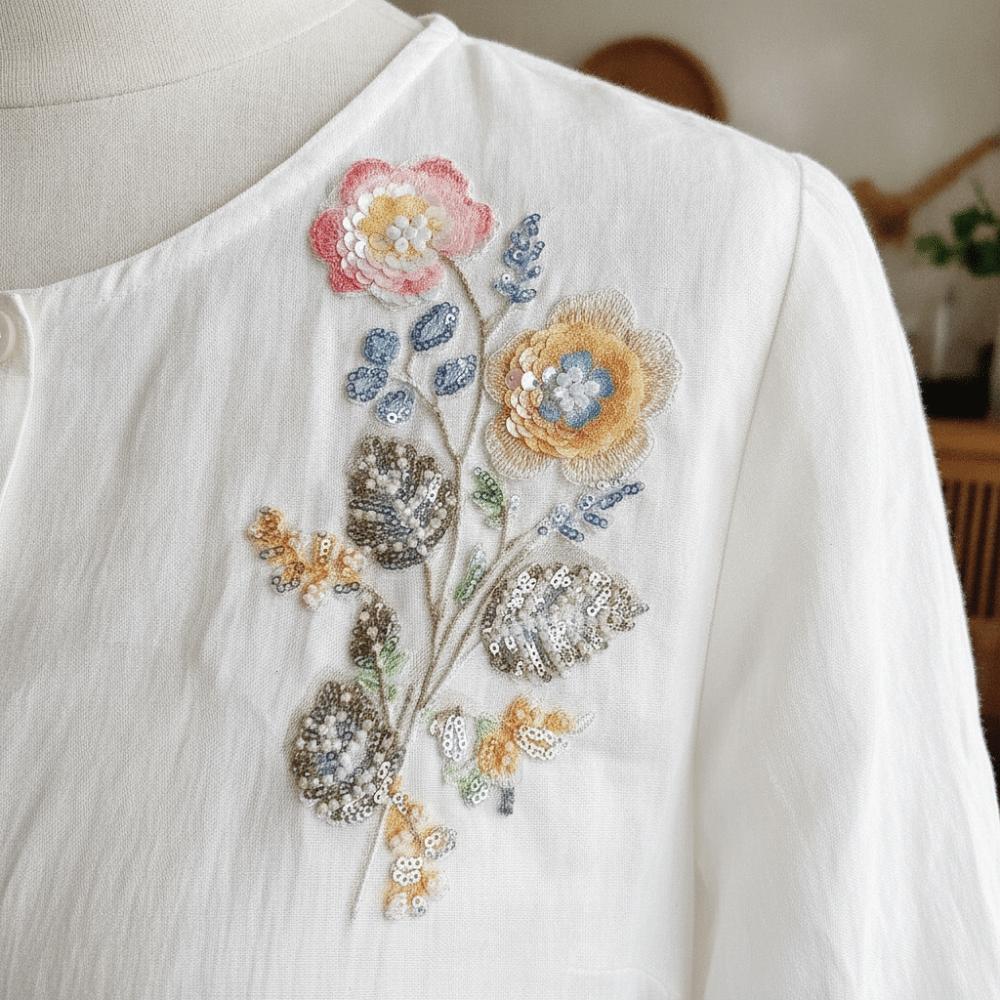 Sew on Embroidery Lace Parches Large Flower Flower Appliques  Wedding Dresses