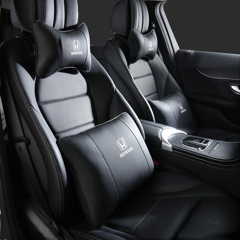 Набор подушек для подголовника и поясничной поддержки автомобиля Honda Accord CR-V Civic