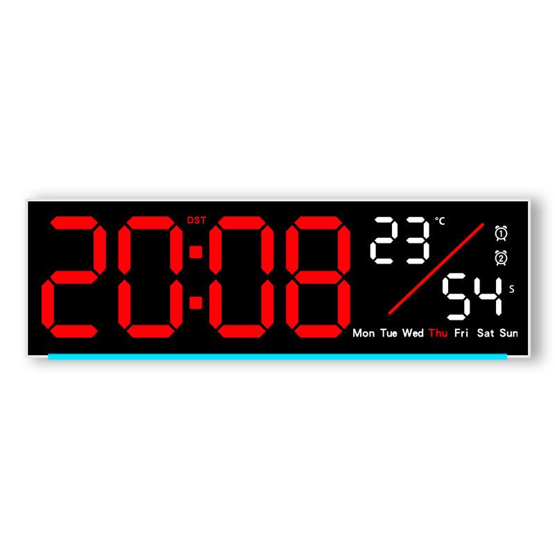 Multifunctional LED Digital Alarm Clock - Stylish Desktop & Living Room Dual Use 5527