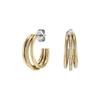 Authorized Retailer Olivia Burton Trend Ever Stacked Claw Gold Hoop Earrings 24100295 [OLIVIA BURTON] Women's