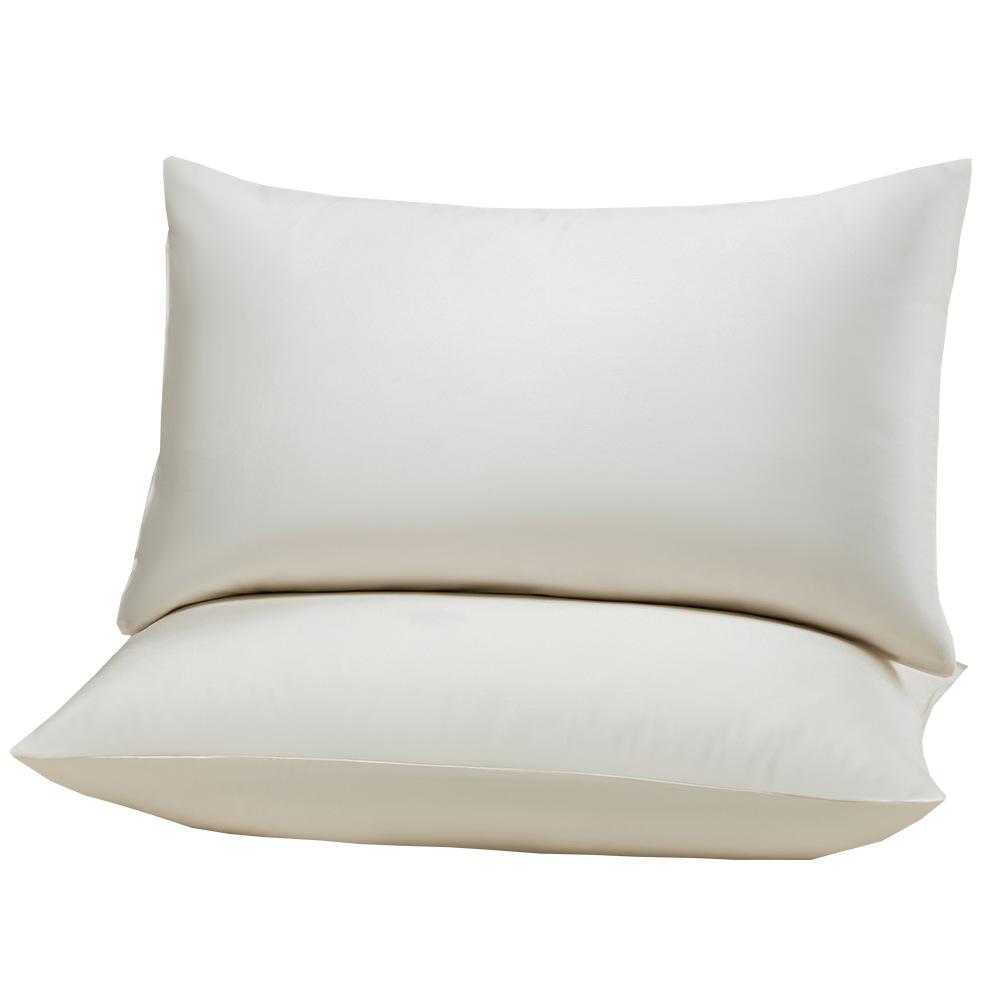 Tencel Lyocell Pillowcase Summer Silky Smooth Solid Color Silk Cool Pillow Towel Pillowcase