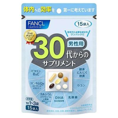 Комплексная пищевая добавка для мужчин в возрасте 30 лет (15 пакетов)