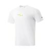 Li Ning Mens Running Series Quick-Dry Breathable Reflective Round Neck Sports Short Sleeve T-Shirt Men Tops Standard-White ATSU059-7