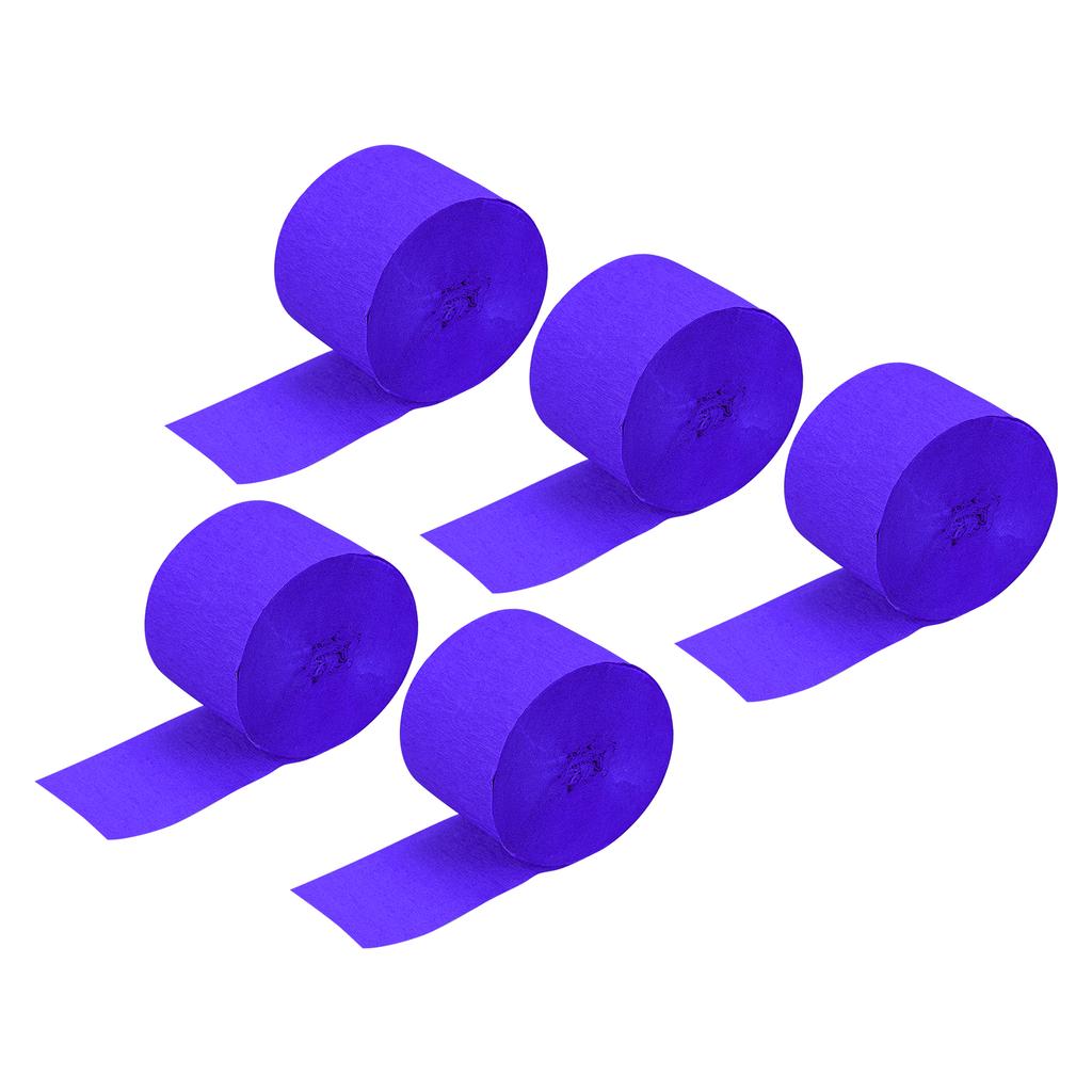 3/5pcs Crepe Paper Streamer Crepe Paper Decoration 82ft Long for Birthday Party Wedding Thanksgiving Christmas Decorations DIY