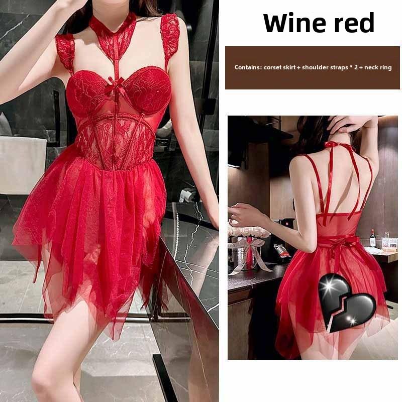 Бюстгальтер Fishbone Pure Want To Wear Кружево с подкладкой для груди Верх с подвязками и коротким нижним жилетом внутри