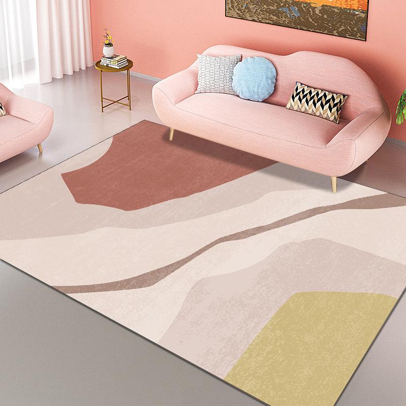 Living Room Nordic Carpet Bedroom Carpet Dirt Resistant Carpet Anti Slip Floor Mat Large-area Floor Mat