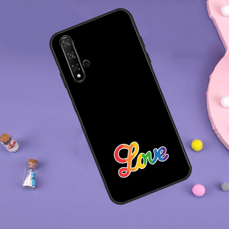 Чехол Gay Lesbian LGBT Rainbow Pride для Huawei Nova 10 9 SE 11 Pro 11i 8i 7i 3i Y60 Y61 Y70 Y90 Y91 P20 P40 P30 Lite