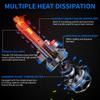 Double Copper Tube 85W High Power Automotive Led Headlight Super Bright H7H1 Laser H11 Lamp 9005H13 Bulb