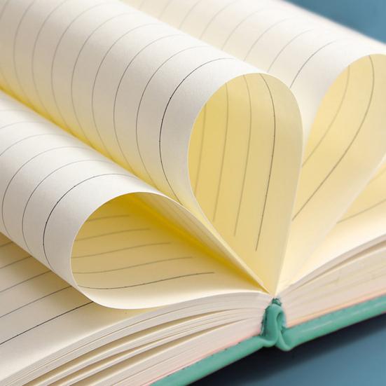 Elegant Notebook with 280 Pages Thickened Faux Leather Cover Elegant Writing Experience Office Workplace Notebook