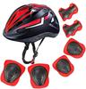 SHAKE Bicycle Helmet with Protector Set for Ages Adjustable Size Lightweight and Suitable for and More Set and Sizes BEAR® Kids' 3-10, (50cm-56cm),