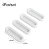 4Pcs/set Self-adhesive Door Handles for Window Cabinet Drawer Wardrobe Sliding Door Handle Glass Non-slip Grip Auxiliary Handles