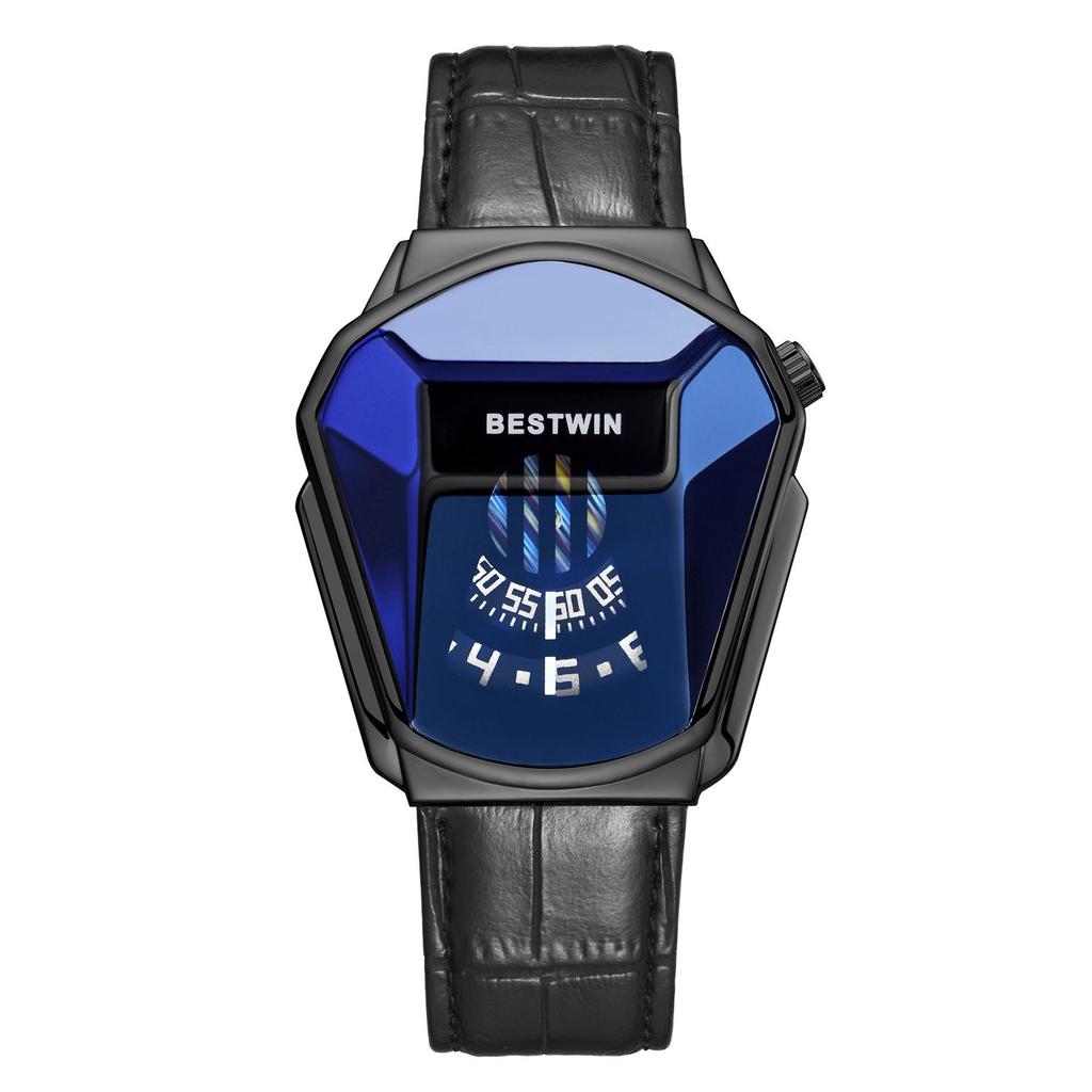 BESTWIN Мужские кварцевые часы из сплава с бриллиантами - Модные парные часы