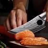WXCOO Hand-Forged Knife with Sheath Utility Knife Kitchen Meat Cutting Fruit Slicing Pig Fish Cleaver Kitchen Accessories