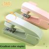 360° Rotating Heavy Duty Stapler Adjustable Multi-angle Stapling High Capacity Office School Home Book Binding Paper Fastening