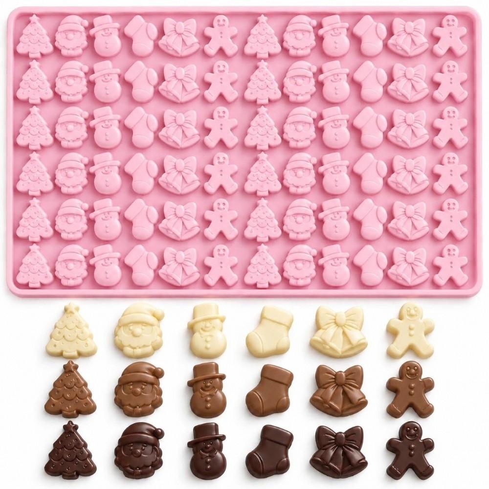 Reusable Chocolate Dessert Mold Christmas Theme Baking Mould New Mousse Cake Mold Dessert Making