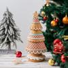 Cute Christmas Tree Ornaments Resin Christmas Decorations for Home Desktop