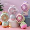 Portable Rabbit Desktop Fan Multifunctional Small Electric Fan Cooling Fan  for Office Desk Student