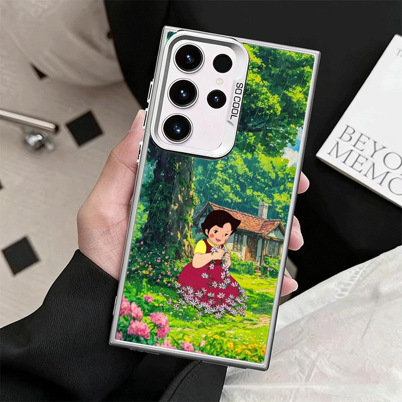 Heidi Cartoon Cute Shockproof Phone Case for Samsung Galaxy S26 Edge S25 Ultra S24 FE S23 Plus S21 Cover Anti Fall Fundas