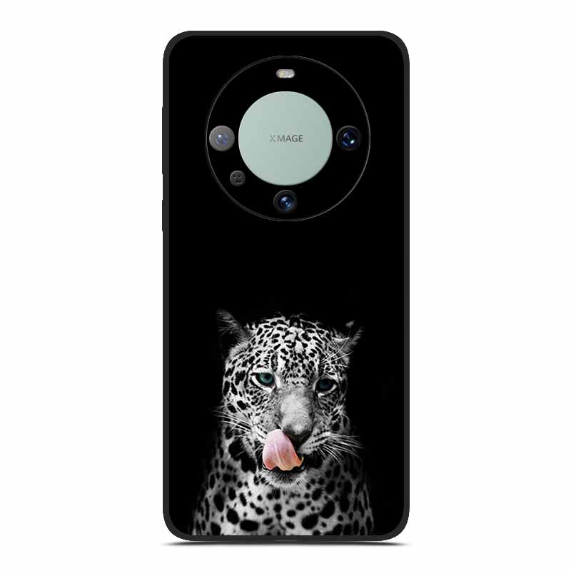 Мягкий ТПУ чехол для телефона Huawei Mate 60 Силиконовая роскошная задняя крышка для Huawei Mate 60 pro Чехол Животное Лев Динозавры