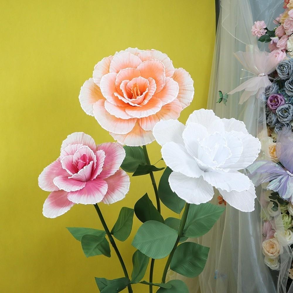 30CM Giant Simulated Rose Flower Linen Simulated Photography Studio Props Photography Props